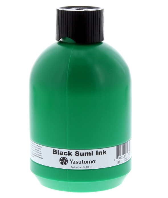 Sumi Ink for ink+nib calligraphy