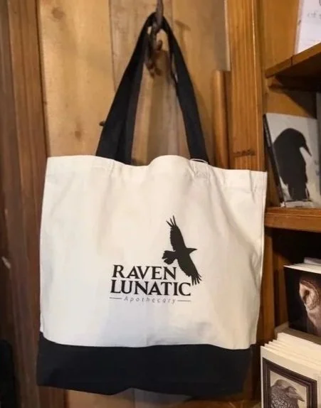 RAVEN LUNATIC APOTHECARY - Tote Bag