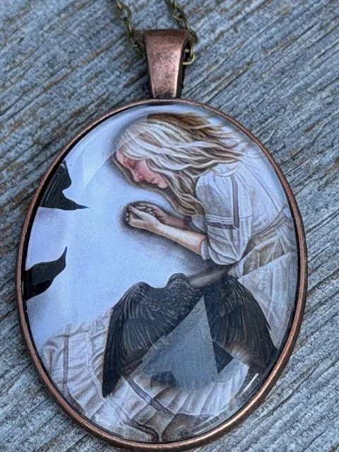 Painting Print Pendant - MOKSHA