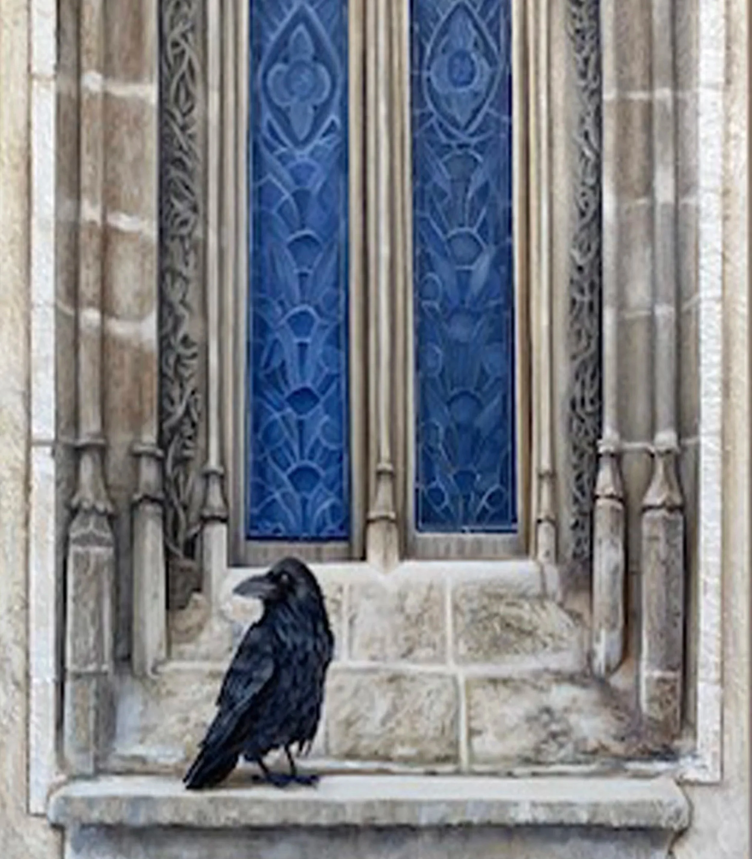 Print - CAW-THEDRAL WINDOW