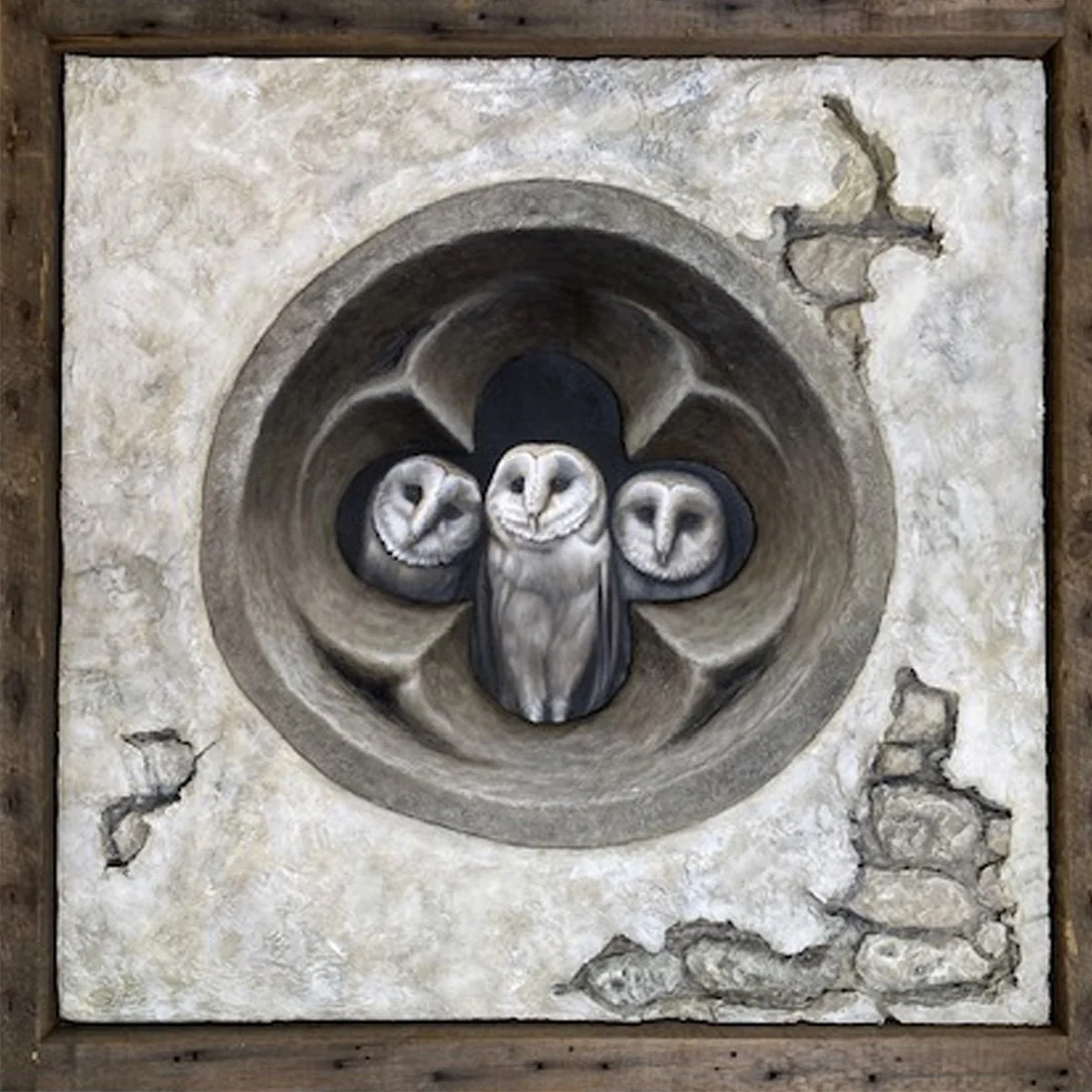 CATHEDRAL WINDOW OWLS