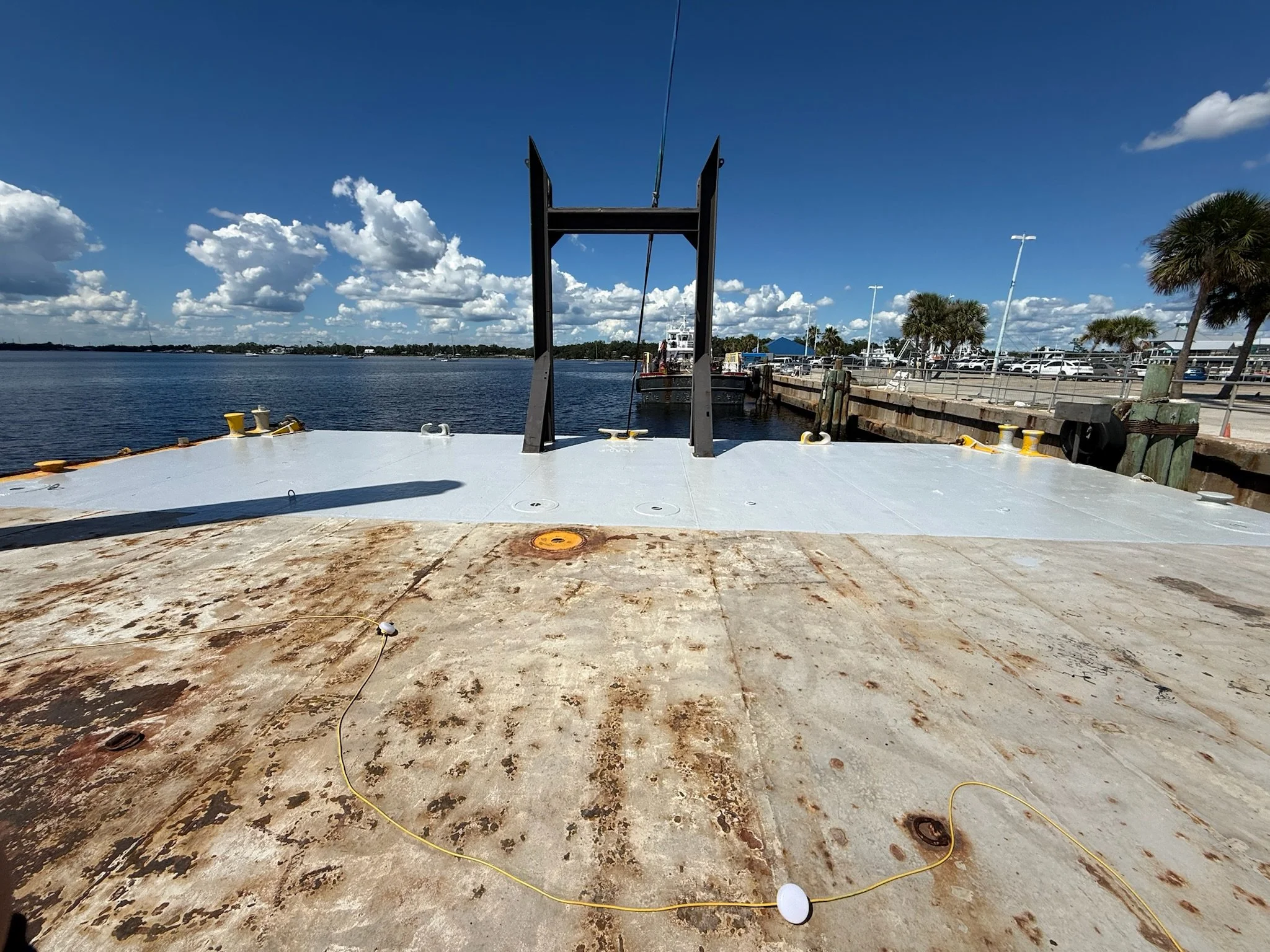 Gorman barge restoration project
