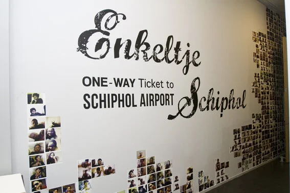 Exhibition Enkeltje Schiphol Amsterdam