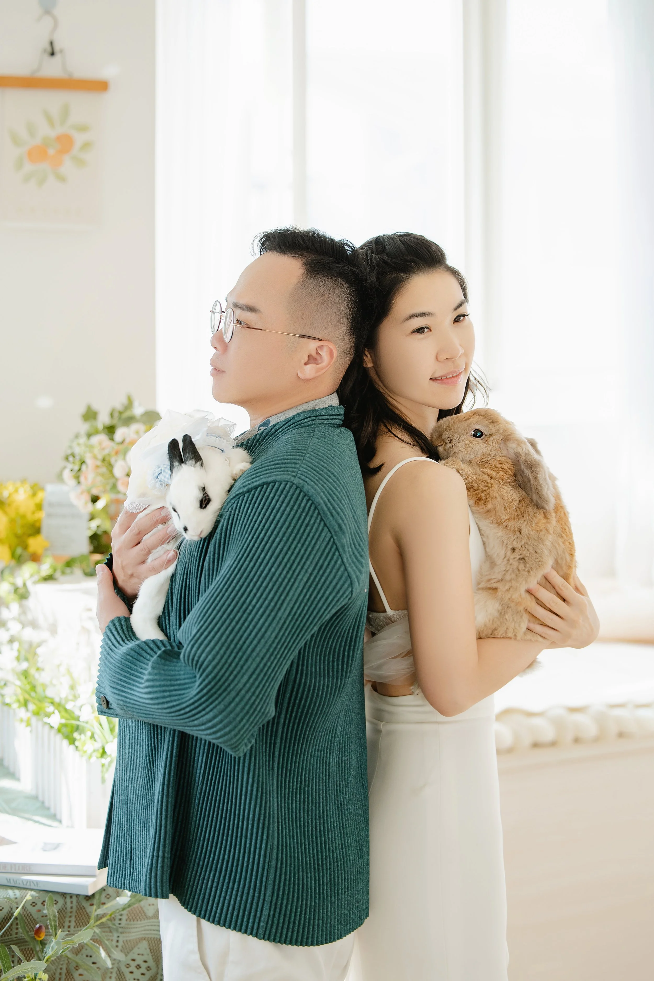 飼主用拍攝婚紗的心來拍攝寵物寫真