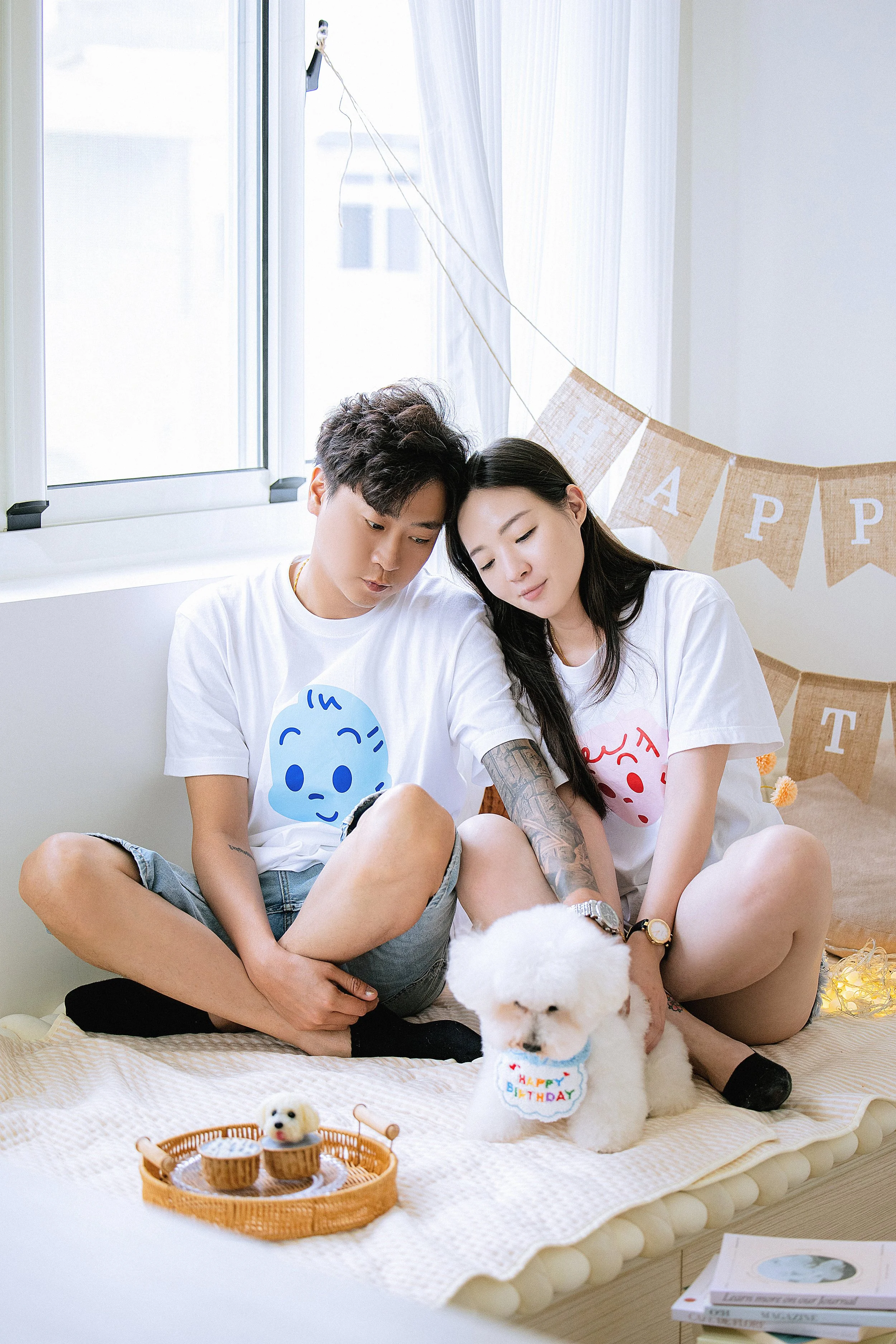 狗狗攝影｜比熊犬的生日寫真