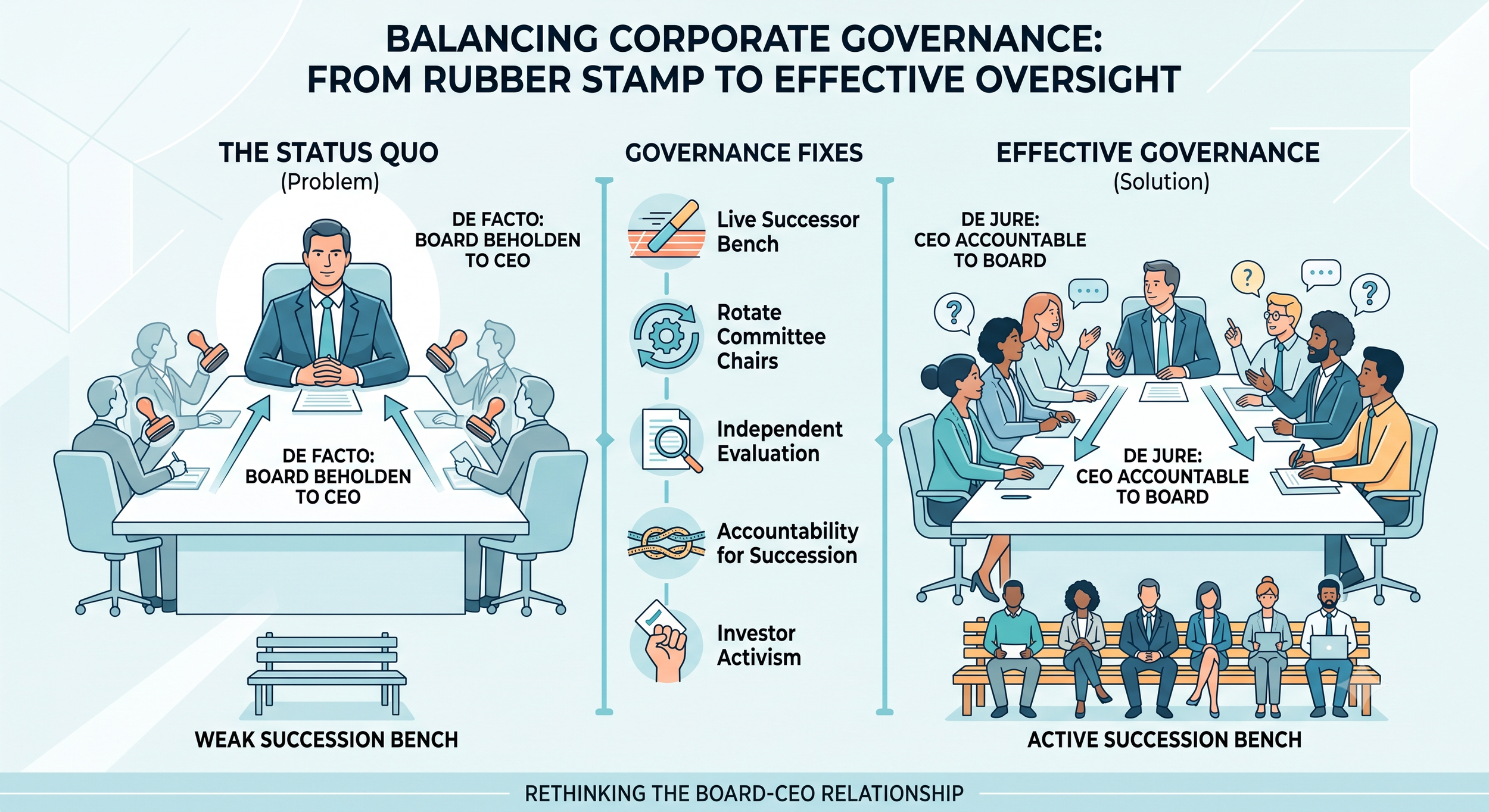 ACAI Booster Shot #2: The Succession Illusion - Why Boards Actually Work for the CEO, Not the Other Way Around