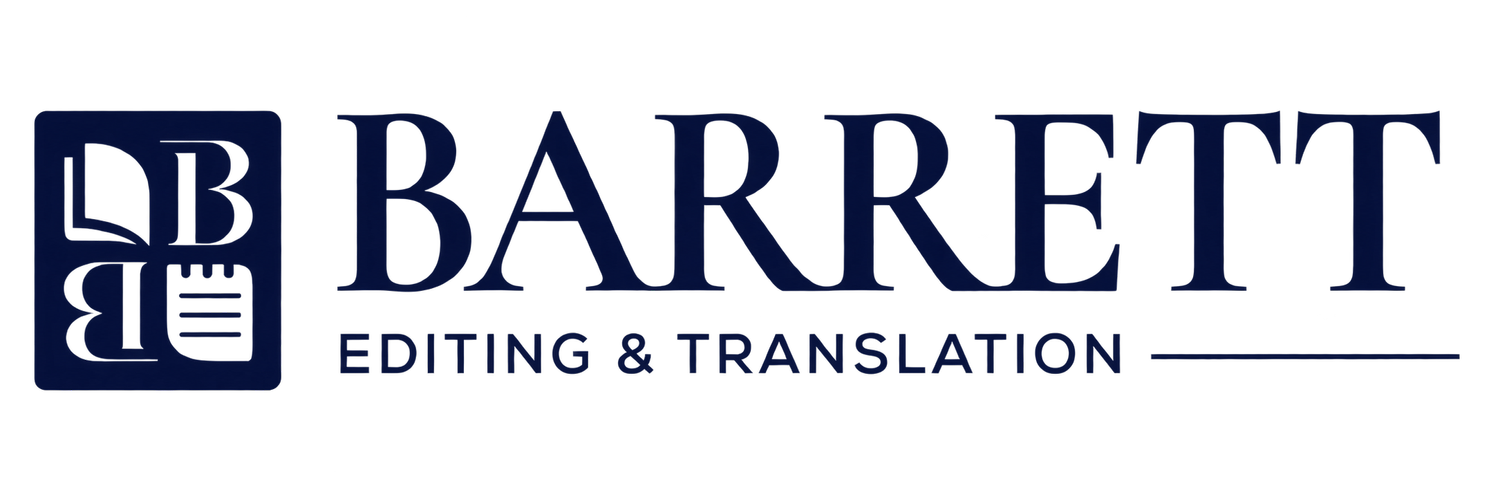Barrett Academic Editing