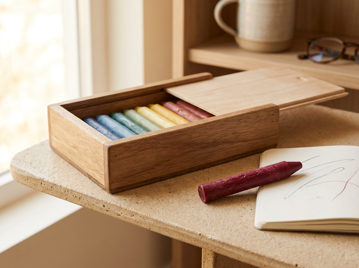 Colored Crayons