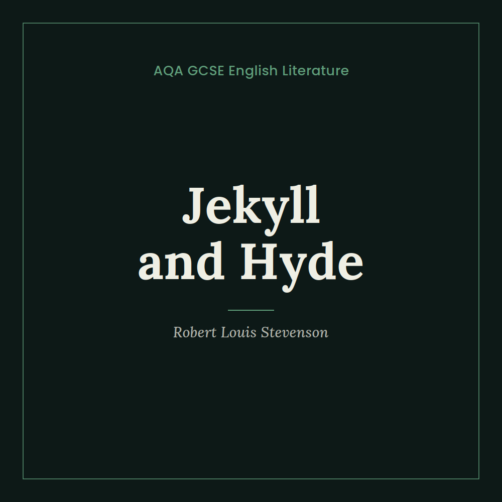 Dr Jekyll and Mr Hyde