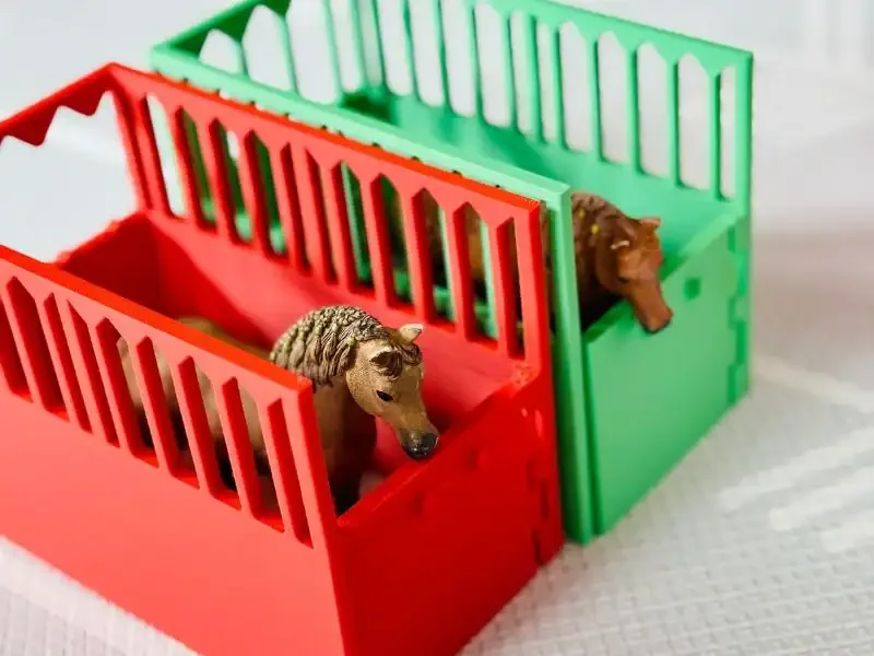 Mini-Bauernhof: Ein 3D-Druck-Projekt für Tierfreunde