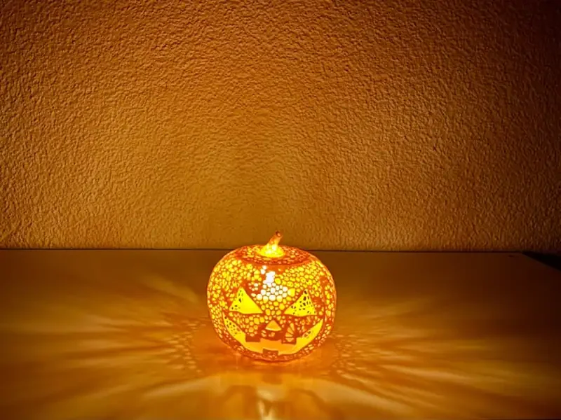 Halloween Deko aus dem 3D-Drucker
