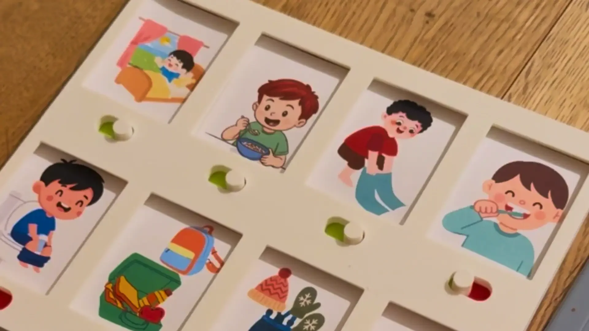 Montessori 3D-Druck: Unser Routine-Tracker für entspanntere Familienmorgen
