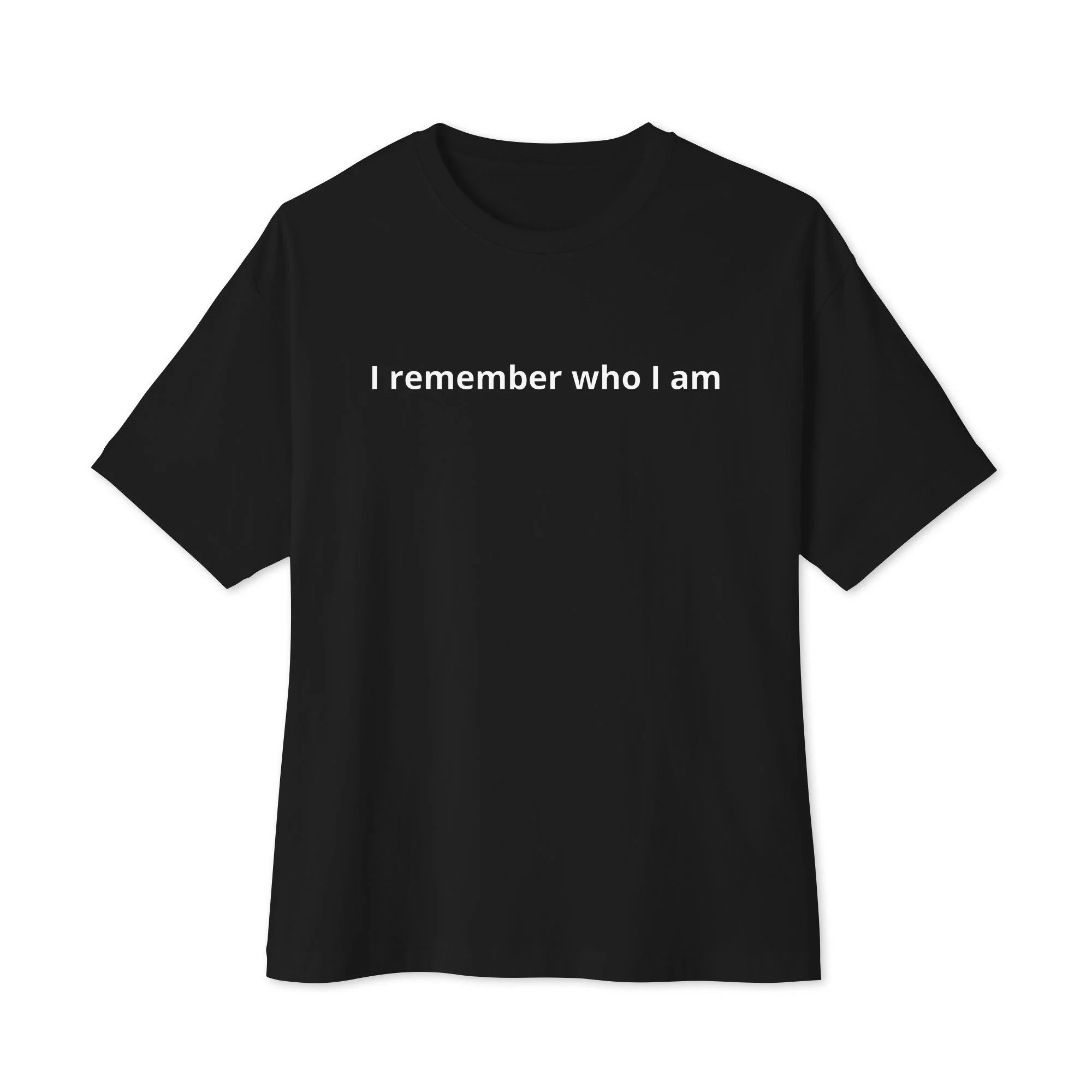 Unisex oversized boxy tee