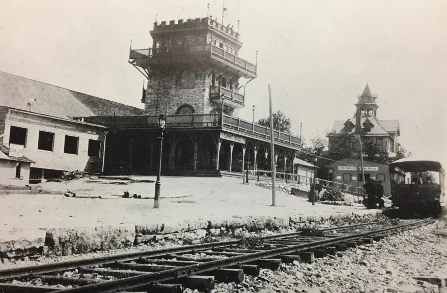 1891 — A Place to Gather

The neighboring Summit House Hotel opens on September 22. Together with the Gravity Tower and its adjoining ballroom, the area welcomes visitors for dining, dancing, and scenic outings.