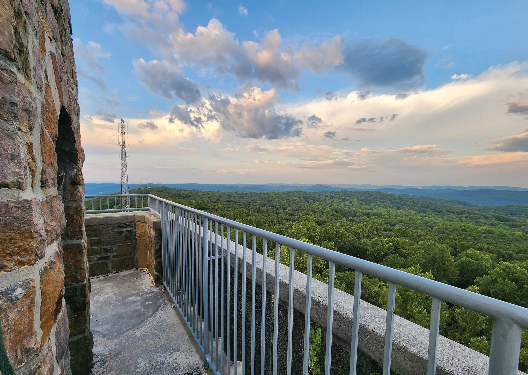 William Penn Fire Tower view