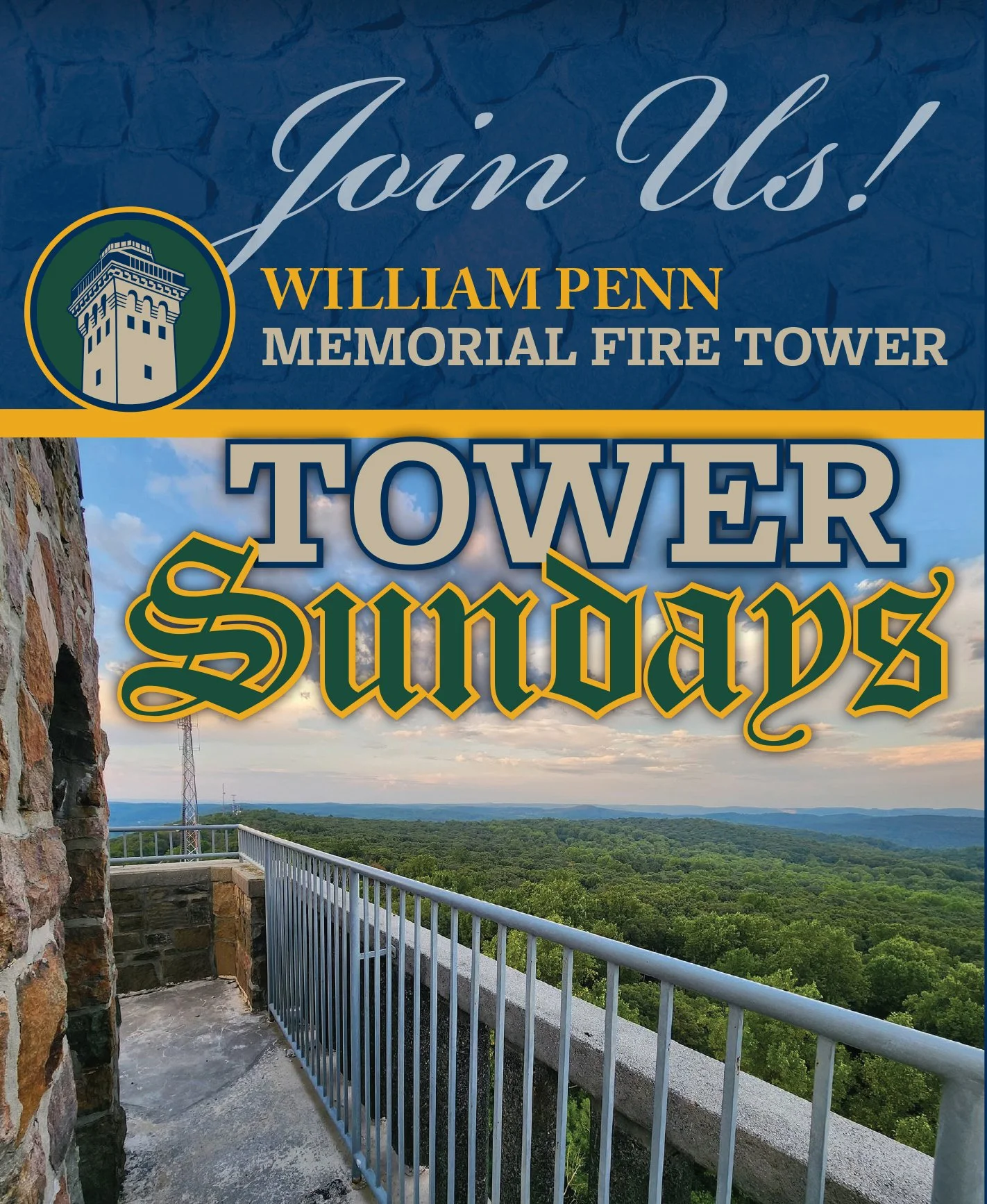 Tower Sundays at the William Penn Memorial Fire Tower