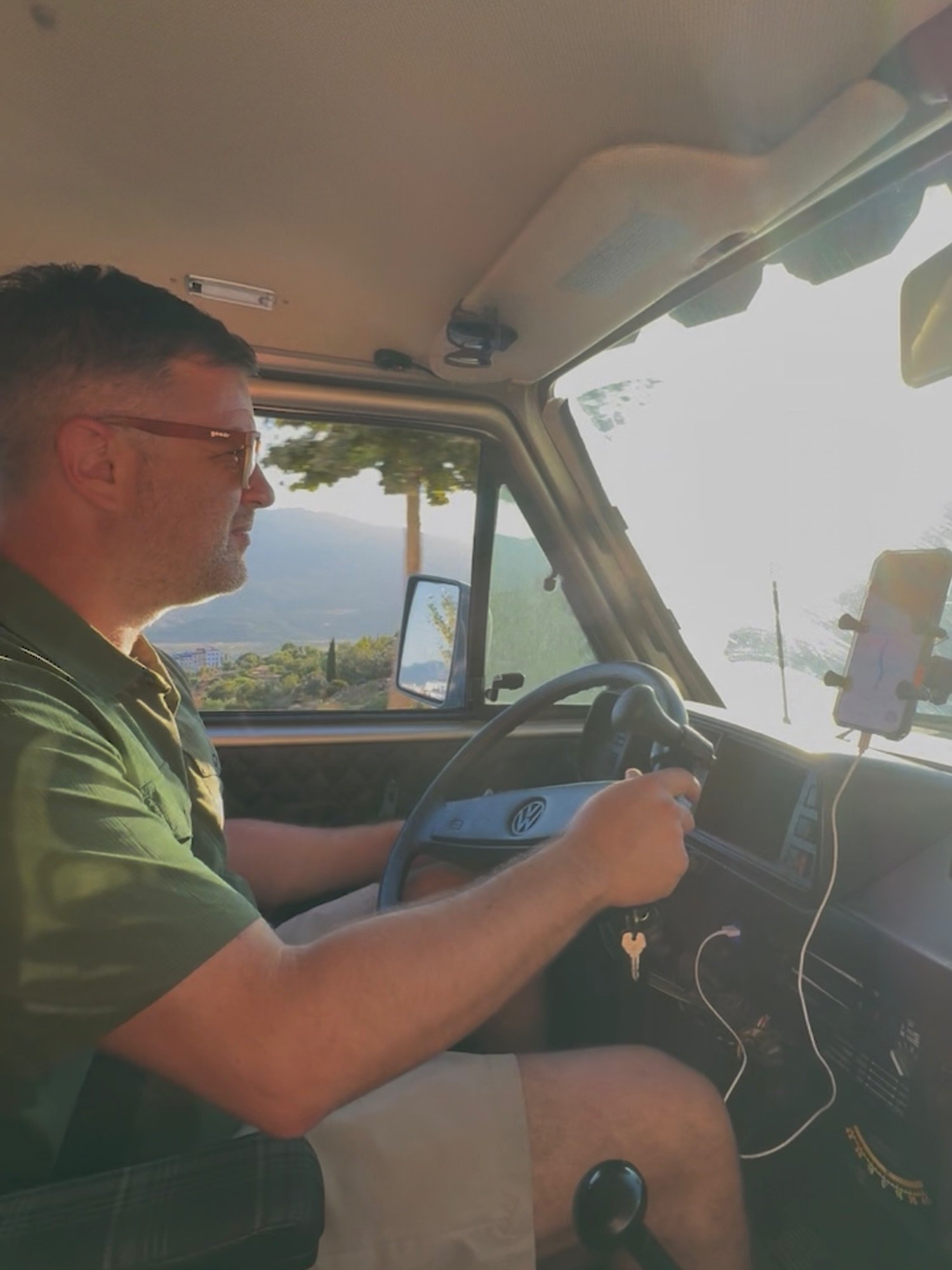 Driving a 35 year old Syncro to Morocco was a crazy idea. Driving in Morocco is crazy. You know what&rsquo;s also crazy? How much I love driving it.  #turboWBX @mansispeed