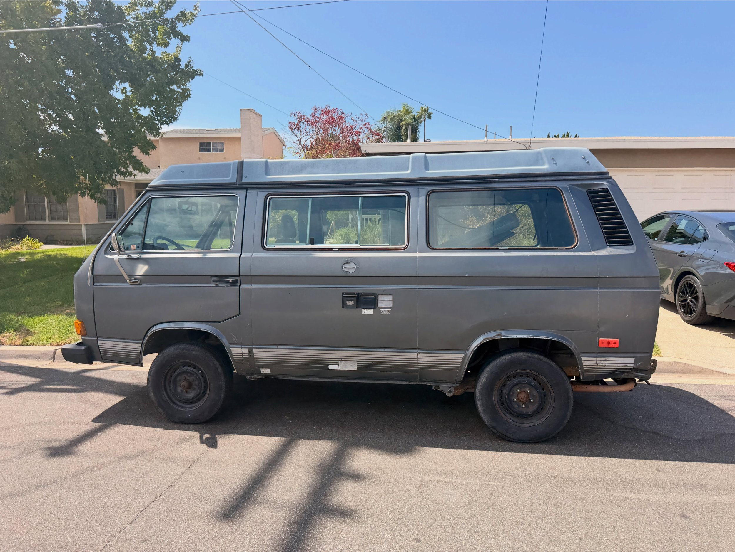A couple of weeks ago I flew to San Diego to pick up a customers van for restoration. We had talked about their van for a while, I&rsquo;d seen photos, but when it arrived it was much worse than I was expecting. Chewed up wiring harness, plug wires, 