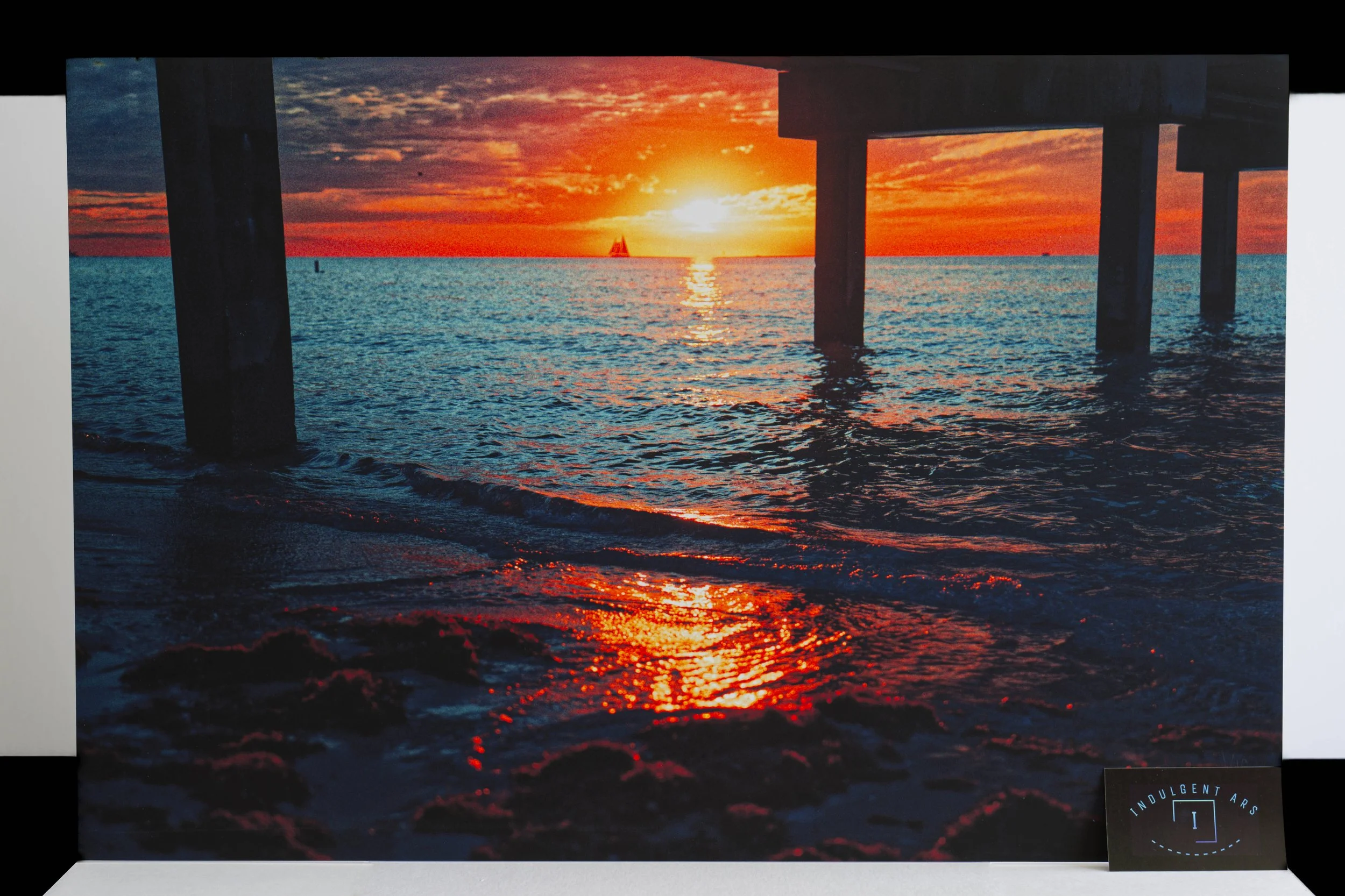 Sunset Under Pier
