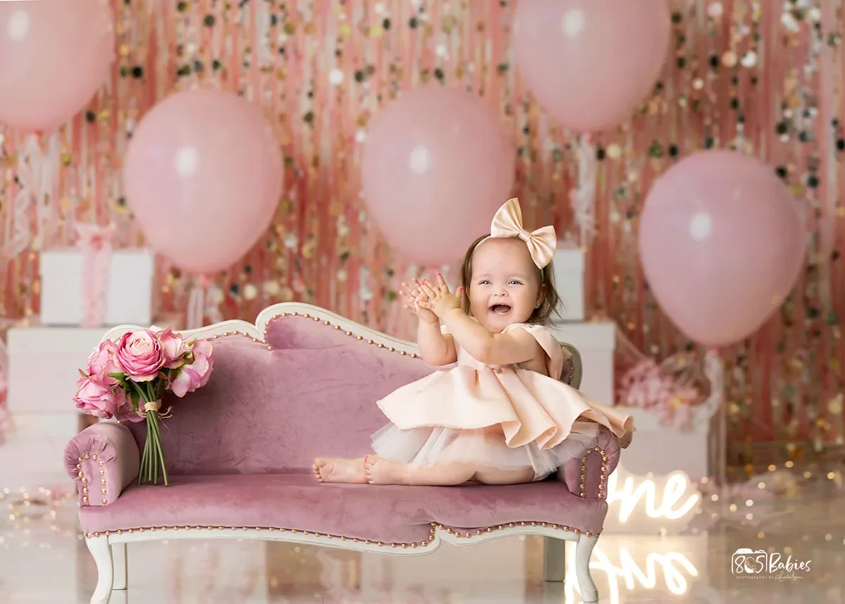 Althea’s BOW Cake Smash Portait