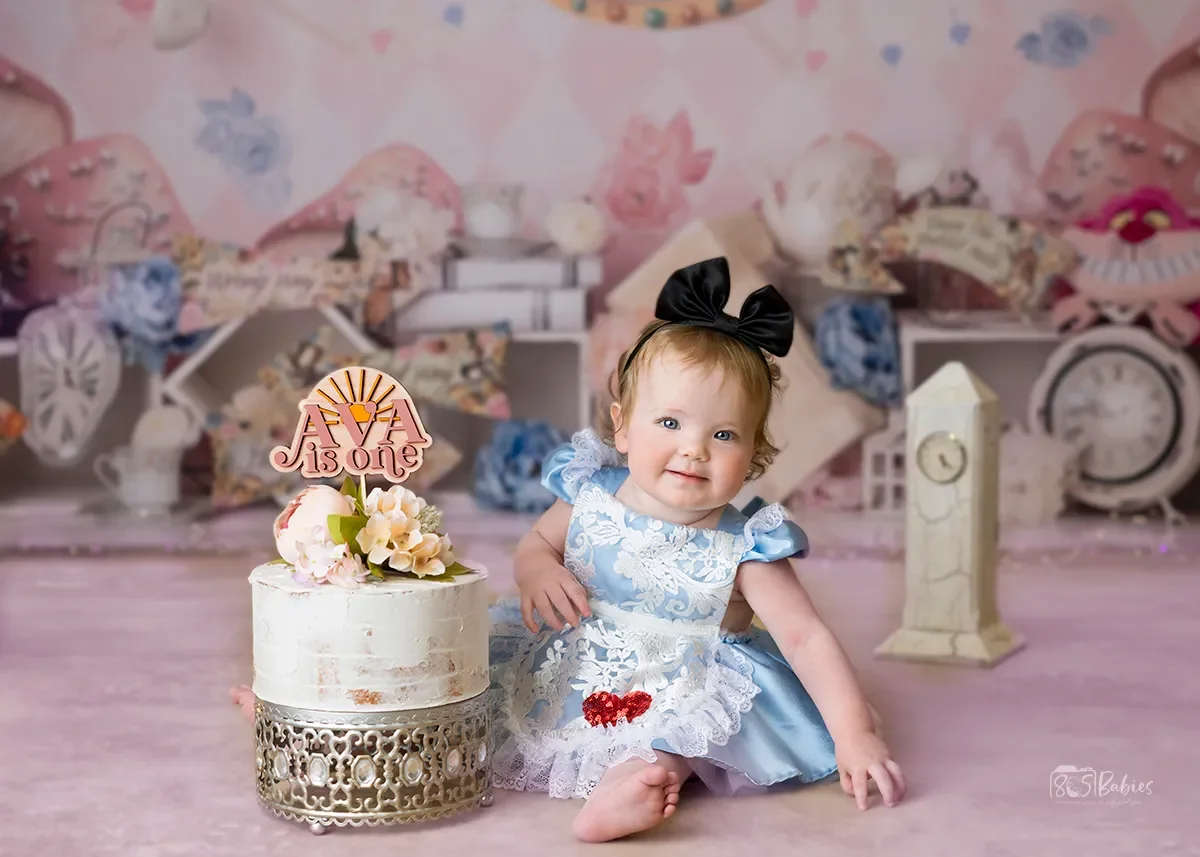 AVA's "Alice in Wonderland" birthday portraits