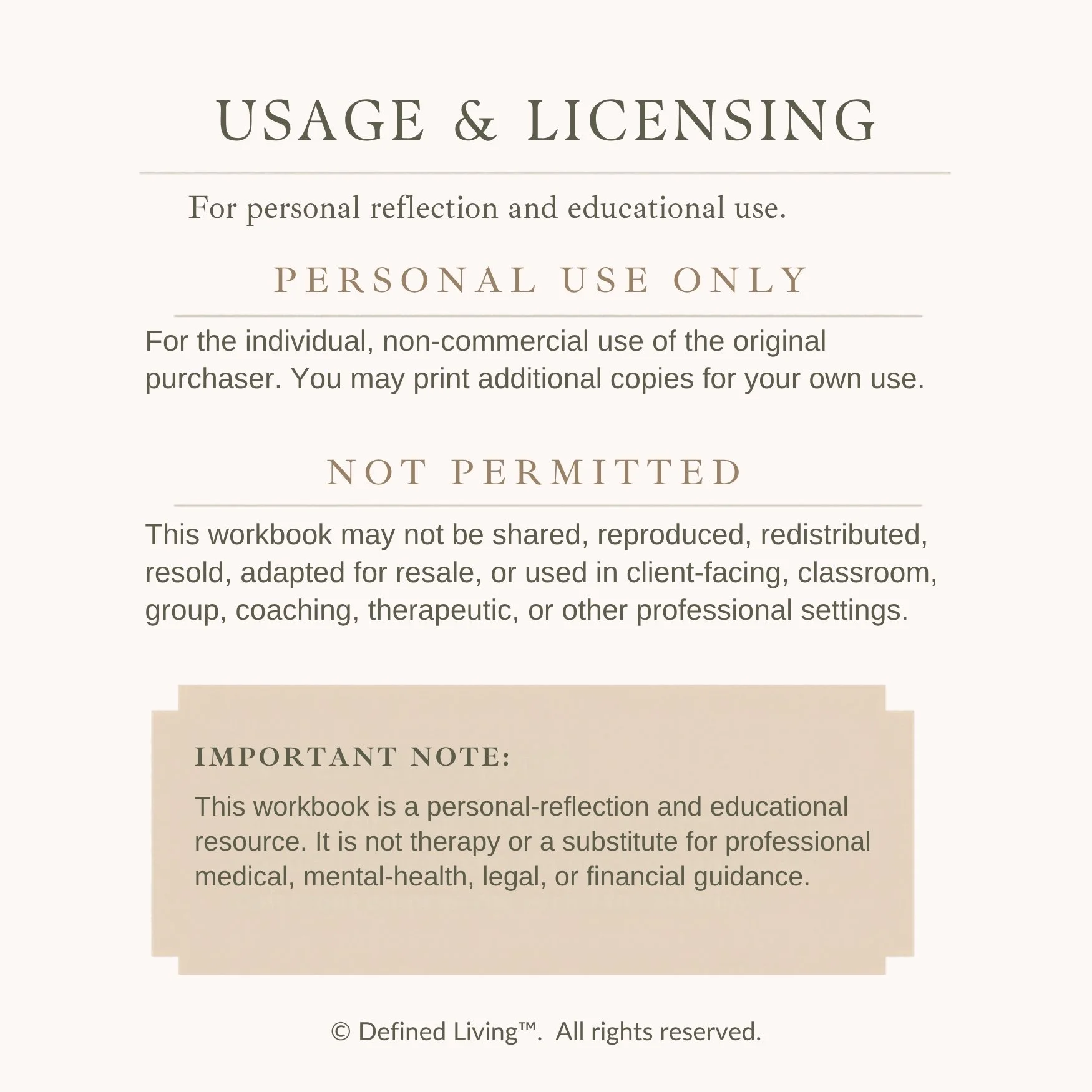 Defined Living - Usage & Licensing - Master.jpg