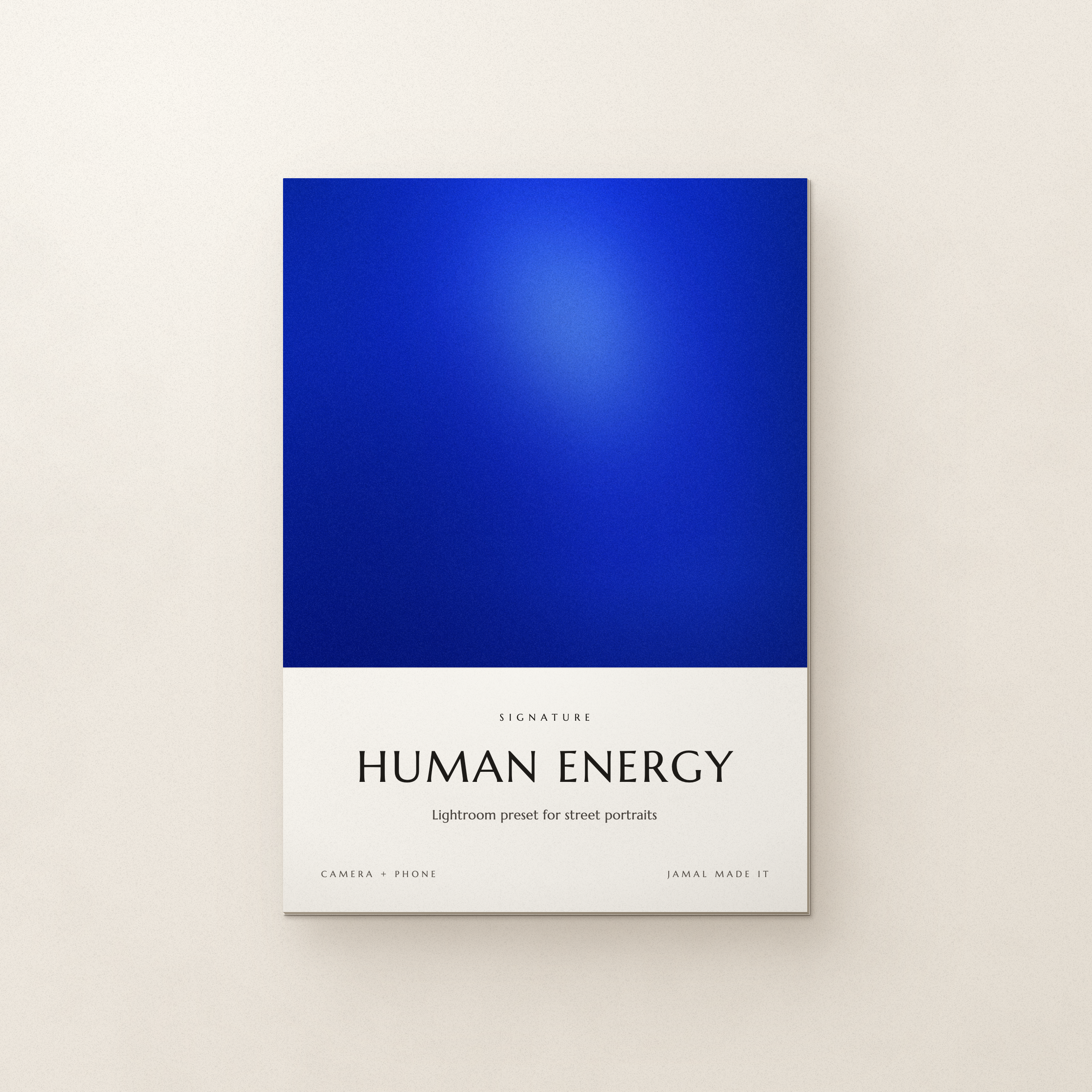 Human Energy