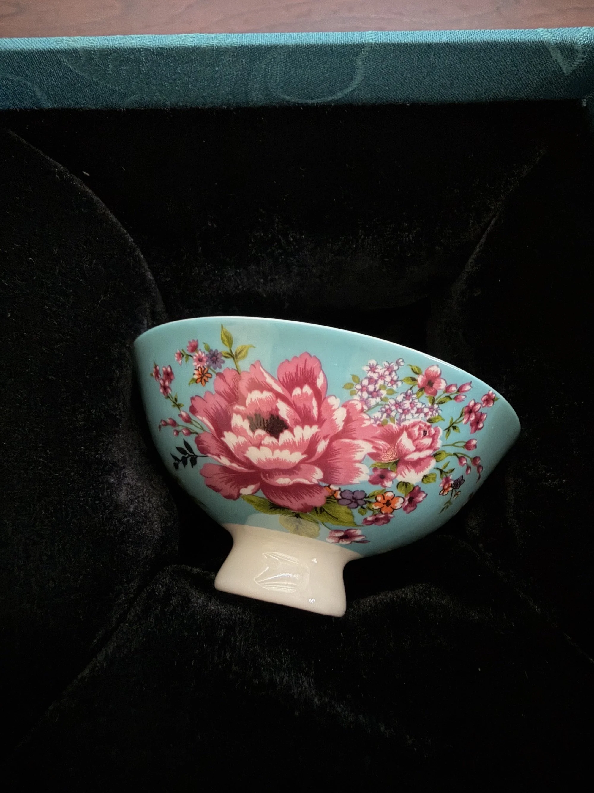 Floral Ceramic Bowl Masterpiece
