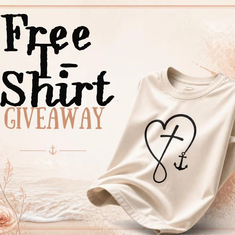 🎉⚓️ WE&rsquo;RE GIVING AWAY FREE T-SHIRTS! ⚓️🎉
From the bottom of my heart, THANK YOU! 🤍
Since launching Anchored Soul Co., I have been so incredibly grateful for every person who has shown up and supported this little dream. Whether you&rsquo;ve: