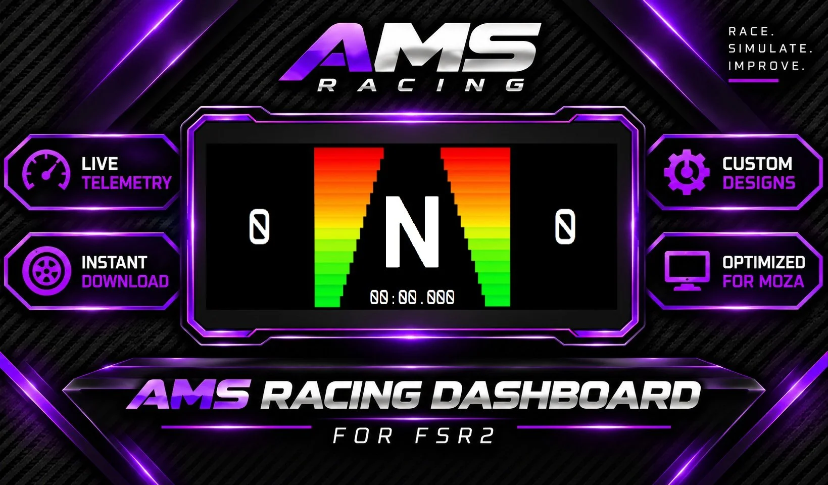AMS Original Forza Horizon — MOZA FSR2