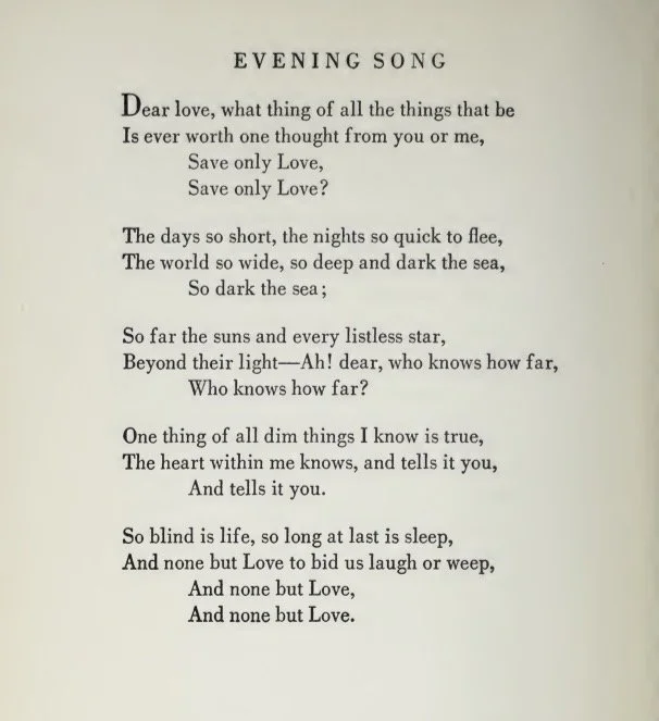 Evening Song