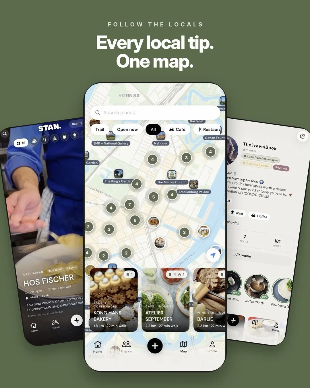 FOLLOW THE LOCALS📍

Stop googling &ldquo;best restaurants near me&rdquo;. STAN gathers the spots locals actually go to, all on one map.

🍝 Get inspired by real local favourites
❤️ Honest reviews from people who live there
👩🏼&zwj;🤝&zwj;👨🏽 Follo