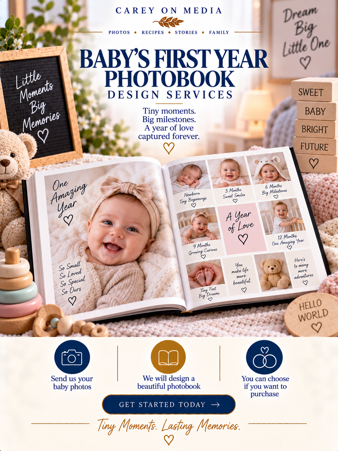 Baby's First Year Photobook