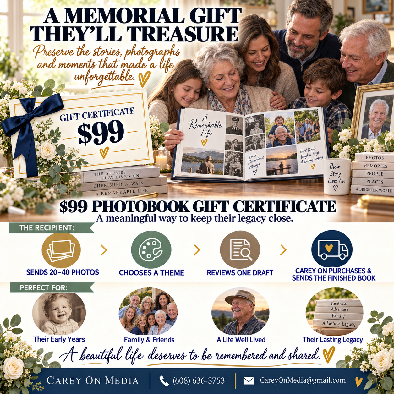 Memorial Gift Book