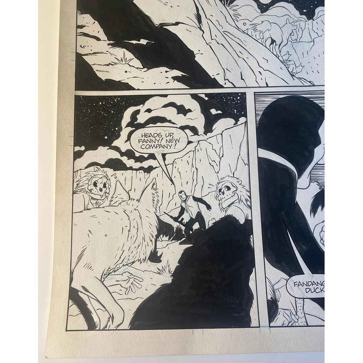 Original Comic Art - Blackheart: Ancient History - Page 28