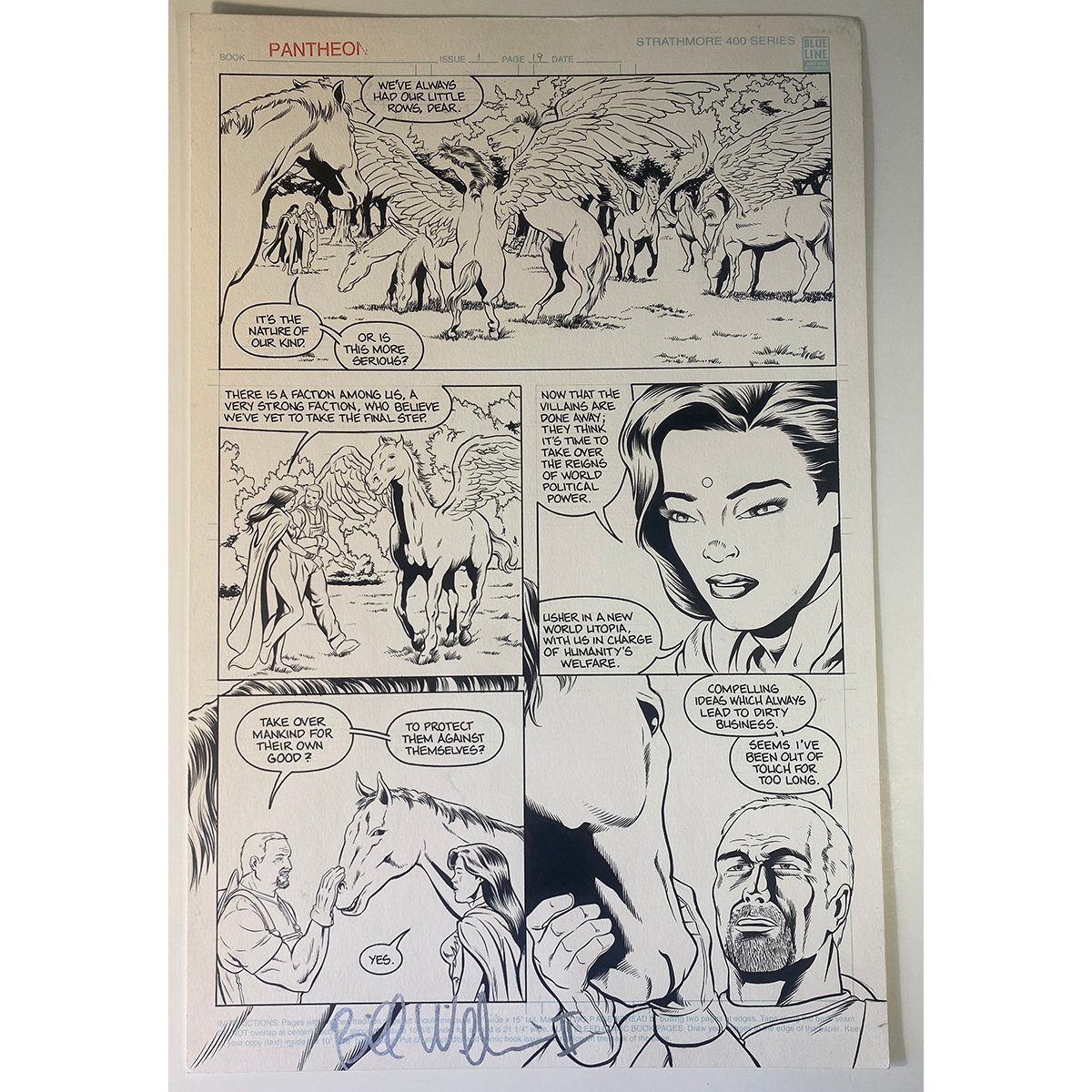 Original Comic Art - Pantheon #1 - Page 19