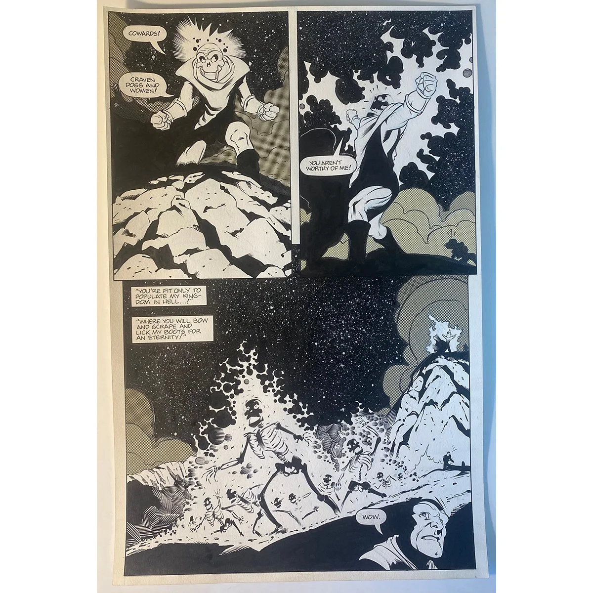 Original Comic Art - Blackheart: Ancient History - Page 31