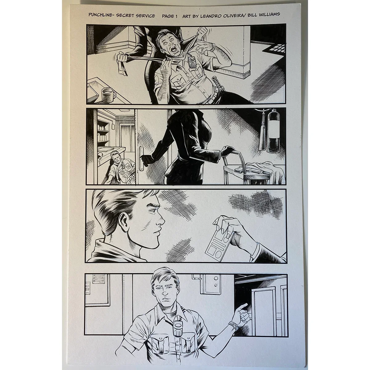 Original Comic Art - Punchline #11 - Page 01