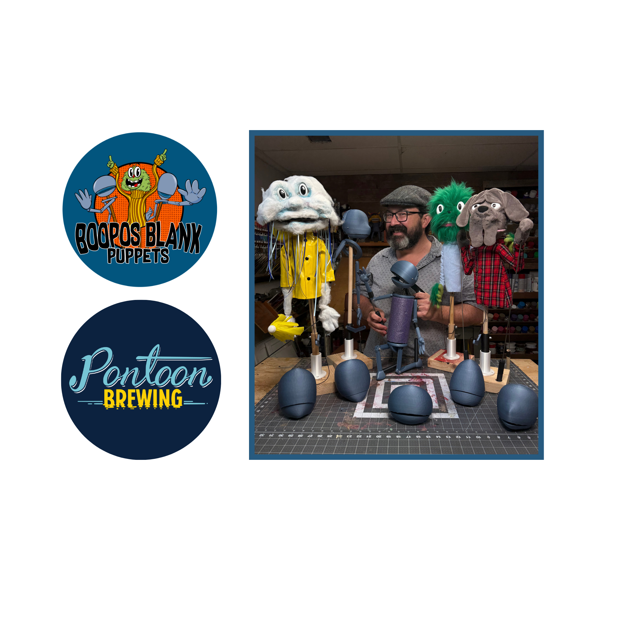 Beers & Boopos | Puppet Workshop at Pontoon Brewing
