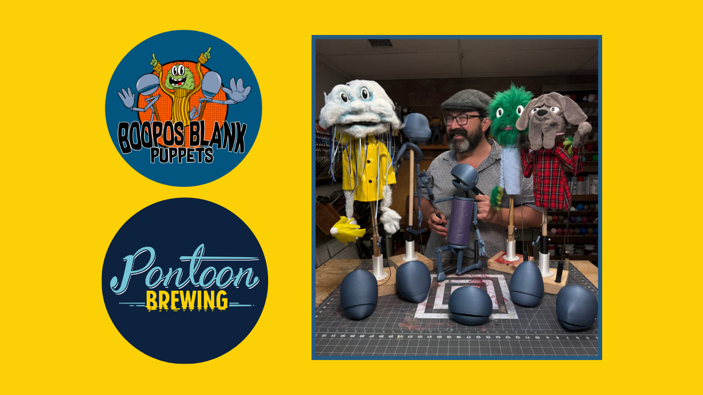 Beers &amp; Boopos: Build Your Own Boopos Puppet at Pontoon Brewing