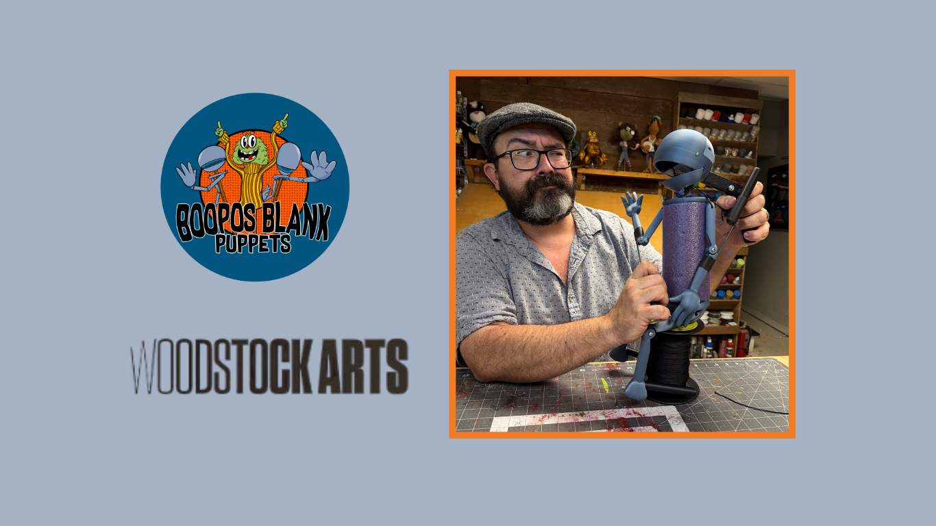 Puppet-Making Workshop at Woodstock Arts: Build Your Own Boopos 