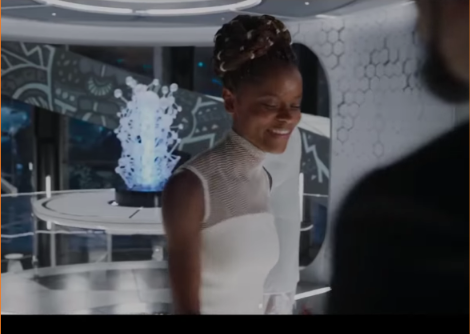 Marvel’s “Black Panther" professional set piece built by Sam Carter featured on screen