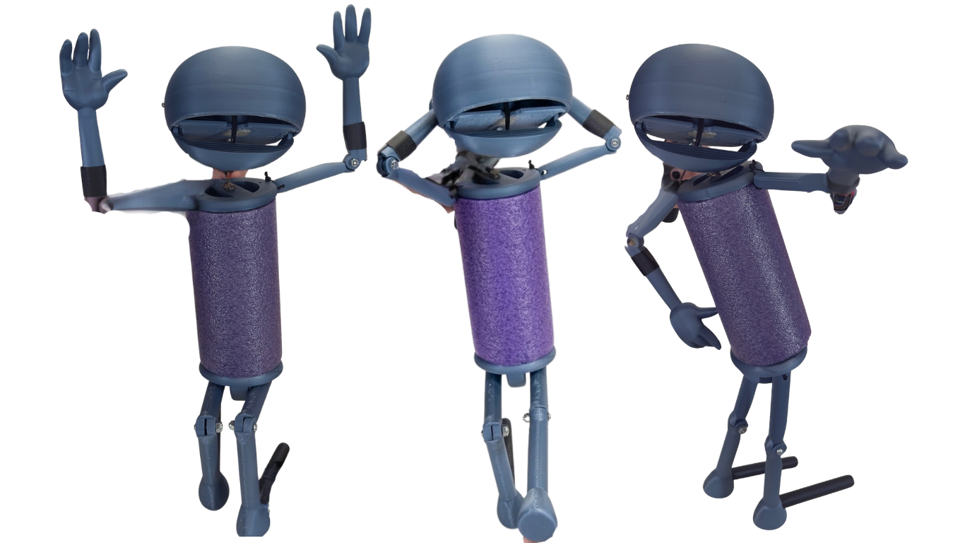 3 Professionally Made DIY Boopos Table Top Puppets