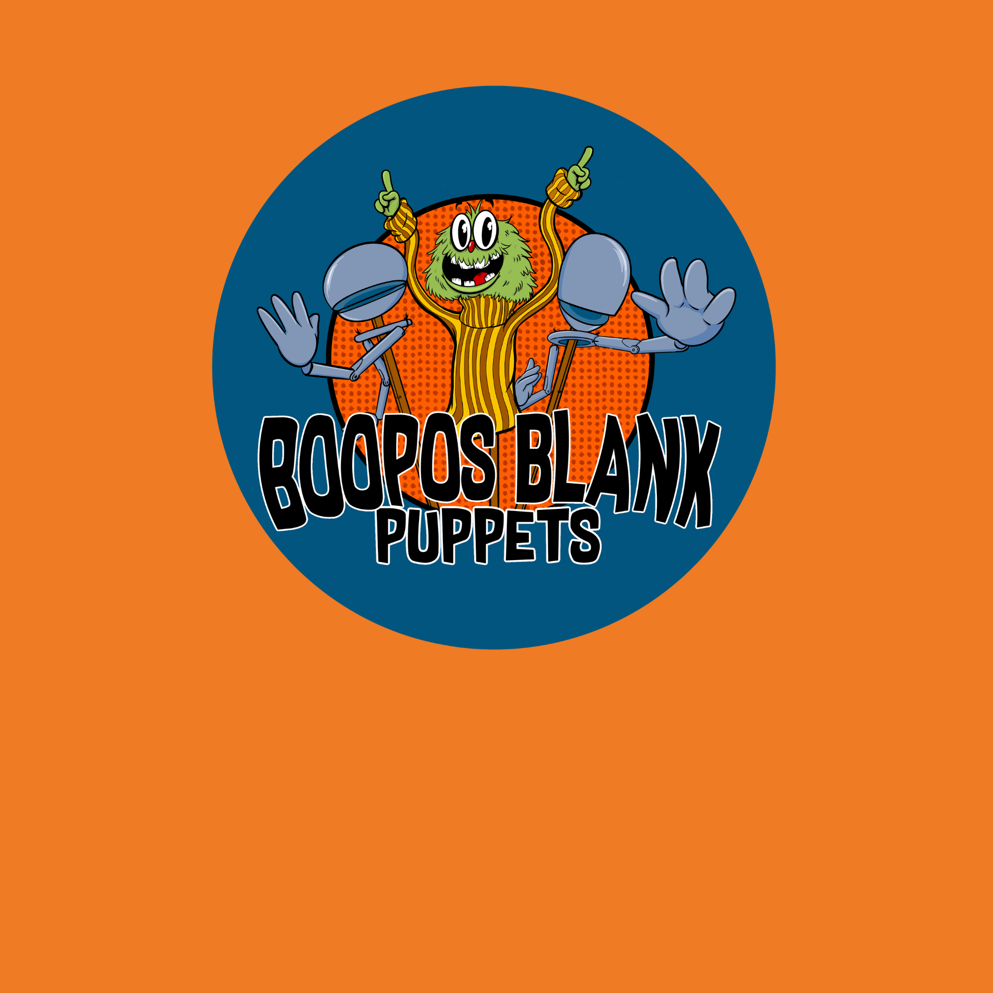 A Boopos Blank is a professionally designed, customizable rod puppet that gives you the working foundation of a puppet so you can skip the tricky engineering and get to the fun part: creating your character.