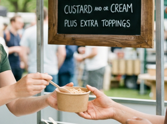 crumble catering service