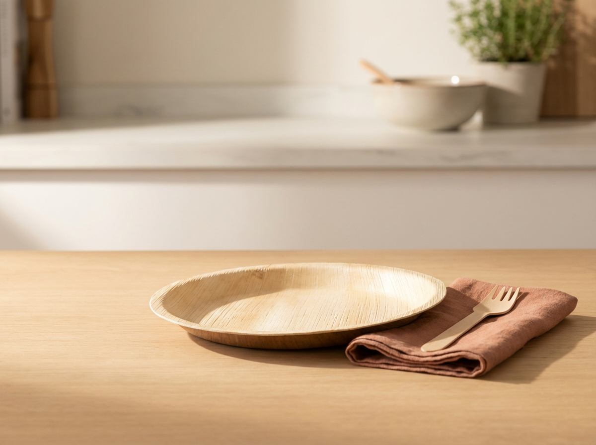 Bamboo Party Plate