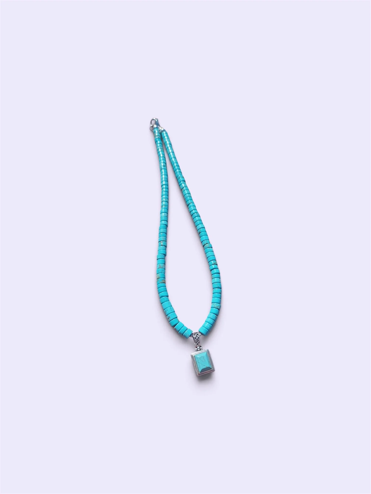 Turquoise and Silver Necklace