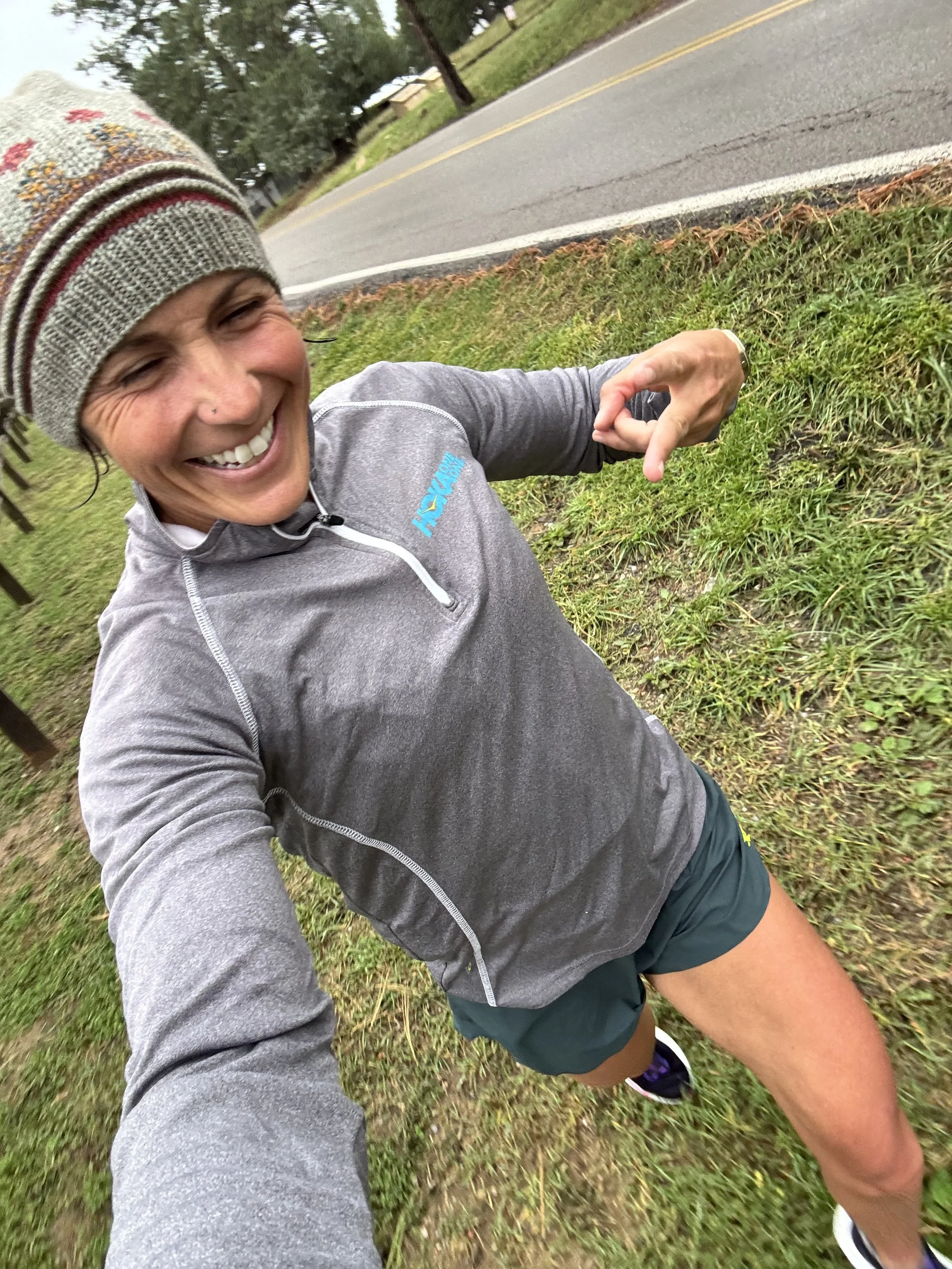 Ooey Gooey Hat - Out Previewing the Xterra Worlds Run Course Post Swim