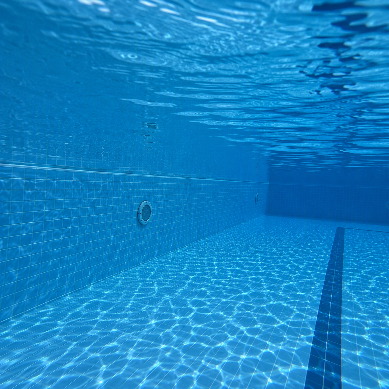 Clear, balanced pool water after weekly service