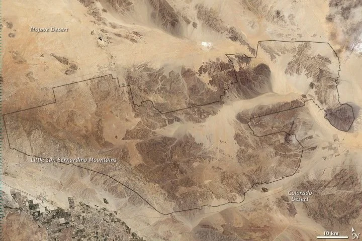 Landsat satellite image captured on May 28, 2003